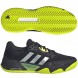 Adidas Solematch Control 2 M Boost Clay black lucid lemon 2025 Padel Shoes