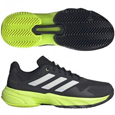Adidas Courtjam Control M carbon lucid lemon 2025 Padel Shoes