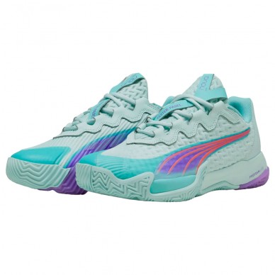 Puma Nova Elite Woman blue purple 2025 Padel shoes