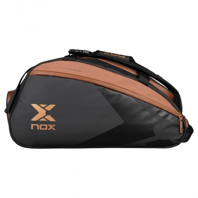 Nox Luxury Open Series Black Brown padel bag