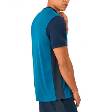 T-shirt Head Slice teal blue