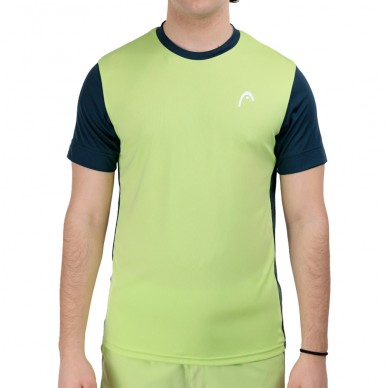 T-shirt Head Slice lime