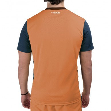 T-shirt Head Slice orange