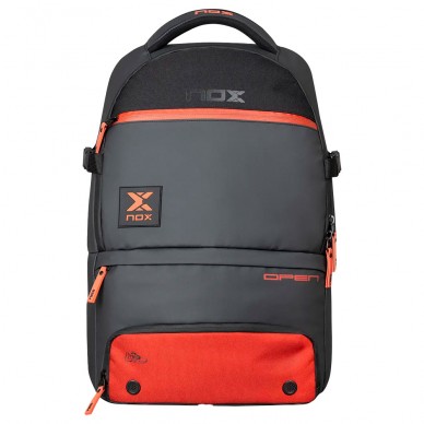 Nox Luxury Open Series red black backpack