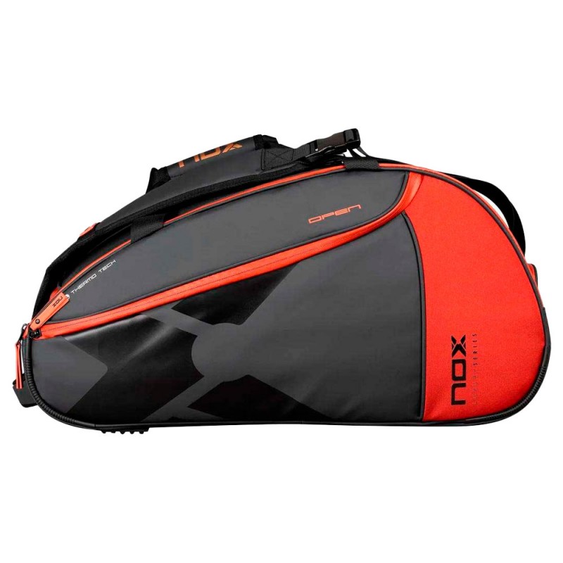 Nox Luxury Open Series black red padel bag Nox Luxury Open Series black red padel bag