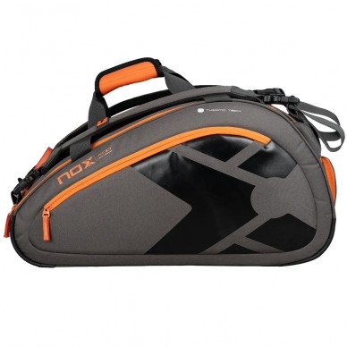 Nox AT10 Team gray orange 2024 padel bag