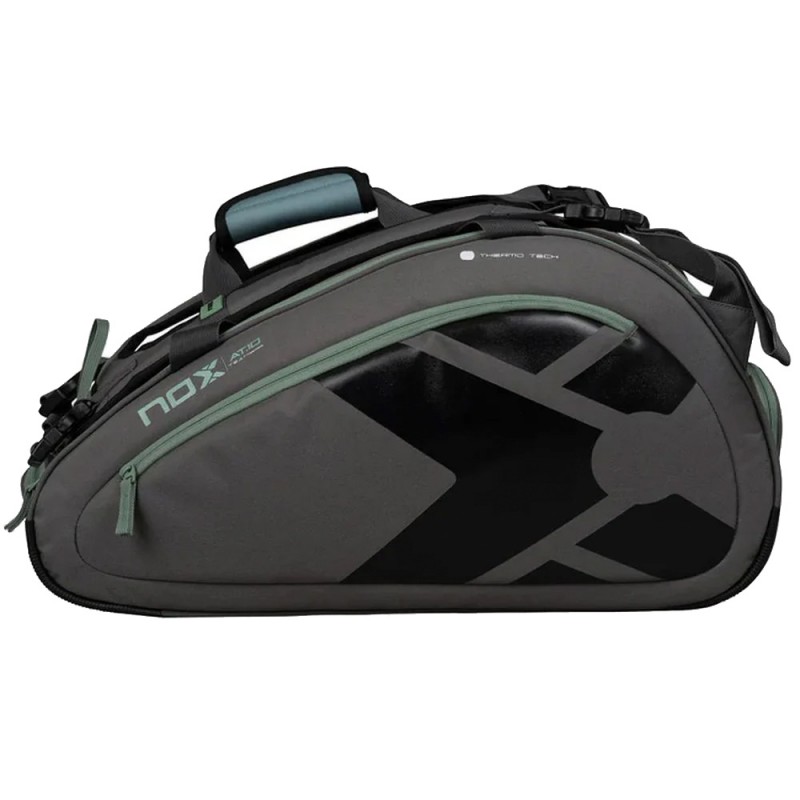 Nox AT10 Team grey green 2024 padel bag