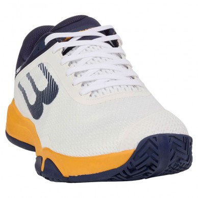 Bullpadel Hybrid Fly 25I white orange 2025 Padel Shoes