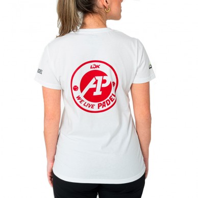 T-shirt Lok Glacier Woman A1Padel white