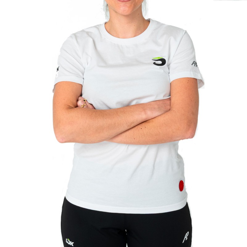 T-shirt Lok Glacier Woman A1Padel white T-shirt Lok Glacier Woman A1Padel white