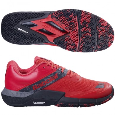 Babolat Movea 2 Men poppy red 2025 Padel Shoes