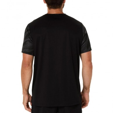 T-shirt Asics Core All Over Print SS Top black