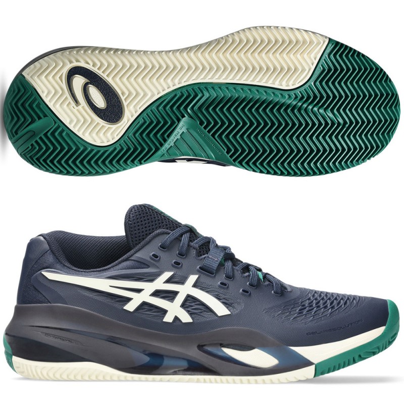 Asics Gel Resolution X Clay midnight cream 2025 Padel Shoes Asics Gel Resolution X Clay midnight cream 2025 Padel Shoes