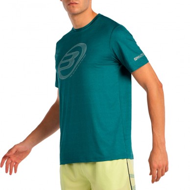 T-shirt Bullpadel Lande dark green vigore