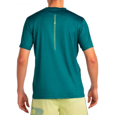 T-shirt Bullpadel Lande dark green vigore