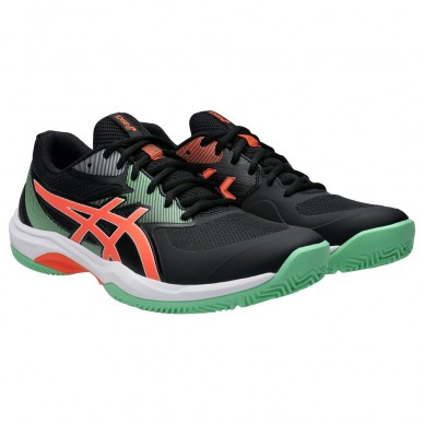 Asics Game FF Padel black vivid coral 2025 Padel Shoes