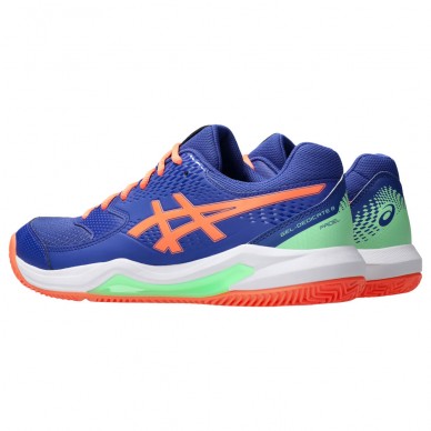 Asics Gel Dedicate 8 Padel dark cobalt vivid coral 2025 Padel Shoes