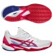 Asics Solution Speed FF3 Clay white bright rose 2025 Padel Shoes