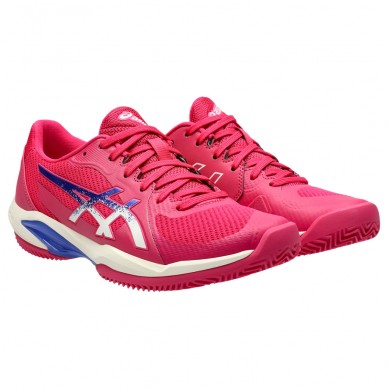 Asics Solution Swift FF2 Clay bright rose dark cobalt 2025 Padel Shoes