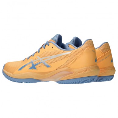 Asics Solution Swift FF2 Padel orange glow cream 2025 Padel Shoes