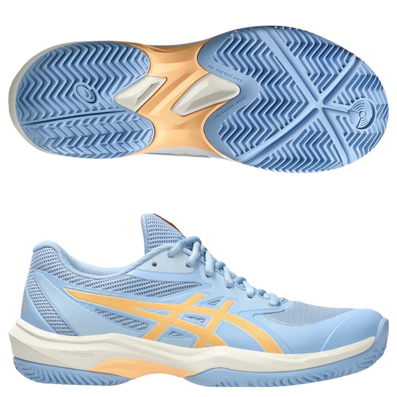 Asics Game FF Padel stone wash orange glow 2025 Padel Shoes