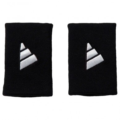 Wristbands Adidas L black white logo