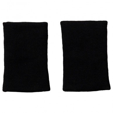 Wristbands Adidas L black white logo