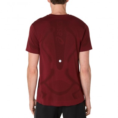 T-shirt Asics Seamless SS Top red