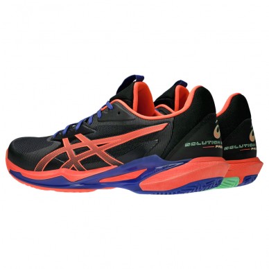 Asics Solution Speed FF3 Padel black vivid coral 2025 Padel Shoes