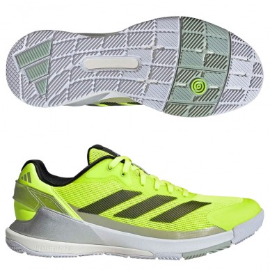 Adidas Crazyquick LS Padel M lucid lemon black 2025 Padel Shoes
