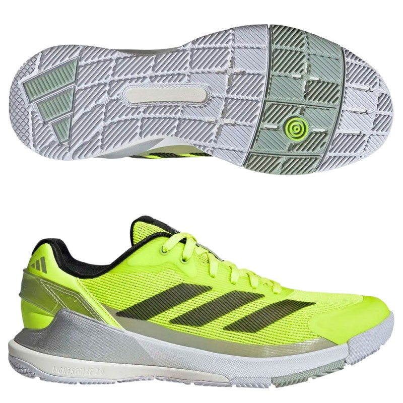 Adidas Crazyquick LS Padel M lucid lemon black 2025 Padel Shoes Adidas Crazyquick LS Padel M lucid lemon black 2025 Padel Shoes