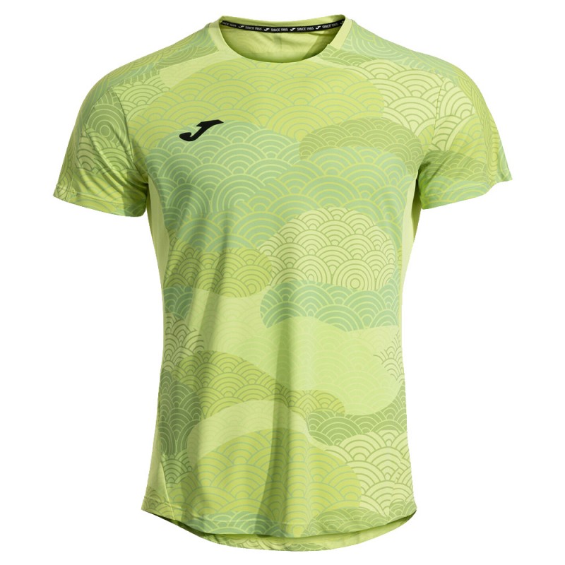 T-shirt Joma Challenge print lime