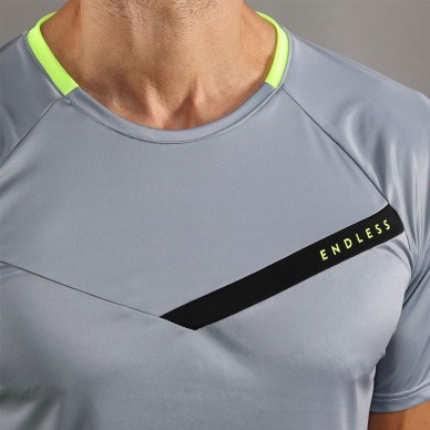T-shirt Endless Tracer grey