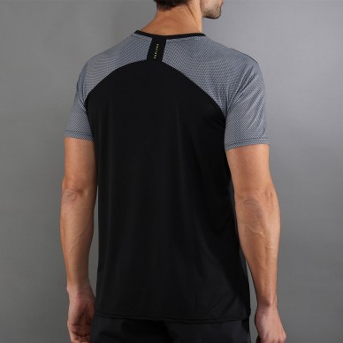 T-shirt Endless Vector black grey