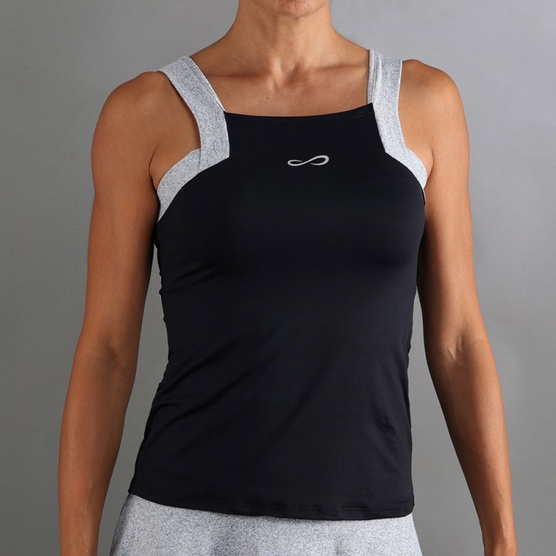 T-shirt Endless Breeze black grey