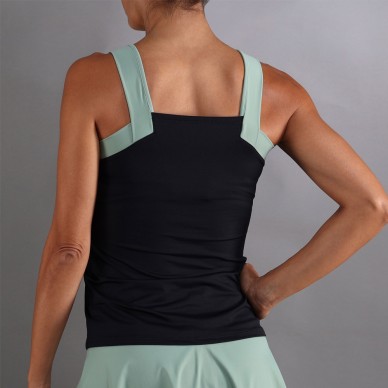 T-shirt Endless Breeze black forest green