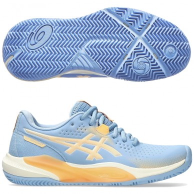 Asics Gel Challenger 15 Padel stone wash orange glow 2025 Padel Shoes
