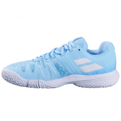 Babolat Sensa Women cyan blue white 2025 padel shoes