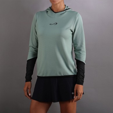sweatshirt Endless Breath Line green forest