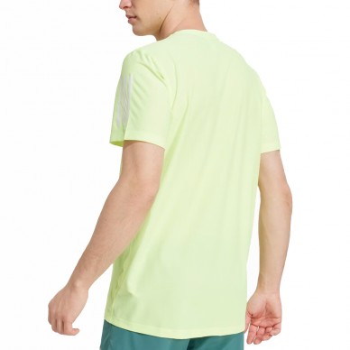 T-shirt Adidas Own The Run fluorescent yellow