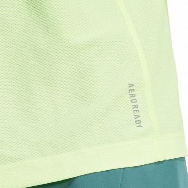 T-shirt Adidas Own The Run fluorescent yellow