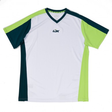 T-shirt Lok Aliama white green