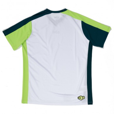 T-shirt Lok Aliama white green