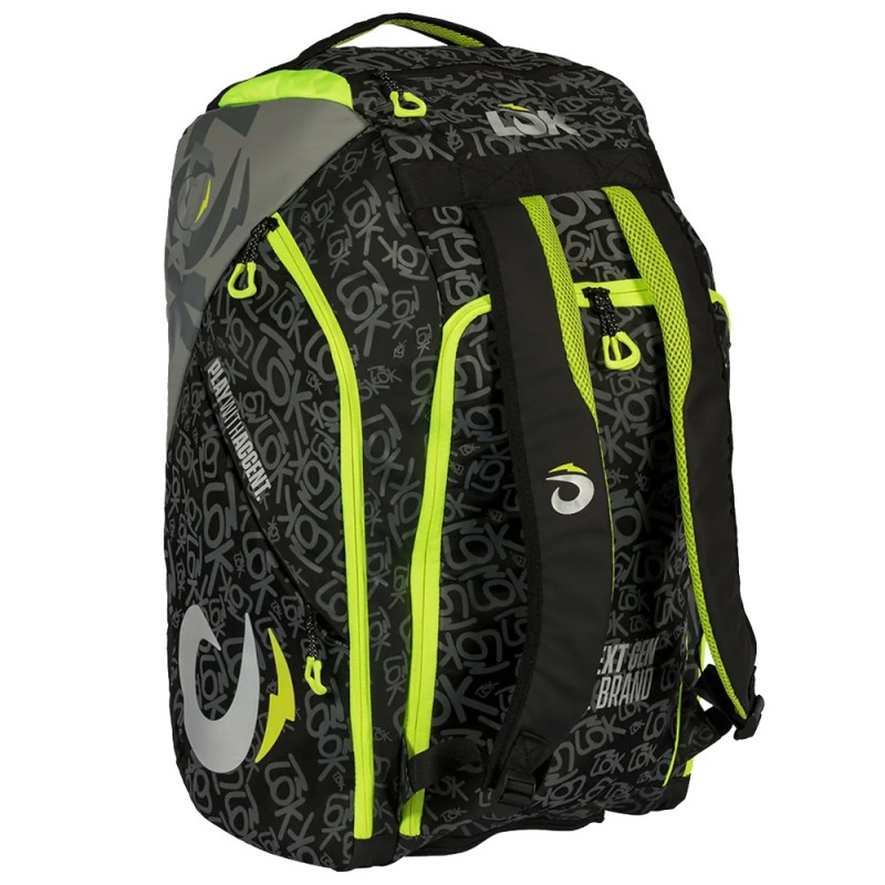 Lok Maxx Gen 2 black green 2026 padel bag