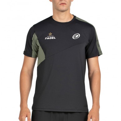 T-shirt Bullpadel Pocate black