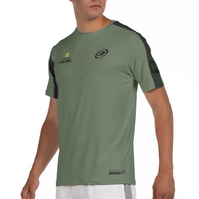 T-shirt Bullpadel Pocate khaki