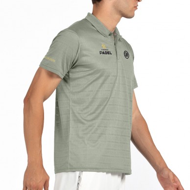 Polo Bullpadel Pompier eucalyptus
