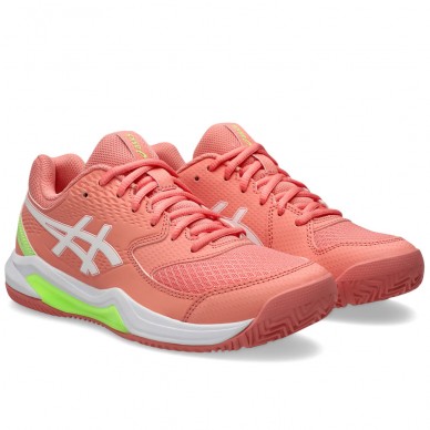 Asics Gel Dedicate 8 Padel guava white 2026 Padel Shoes