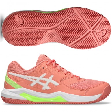Asics Gel Dedicate 8 Padel guava white 2026 Padel Shoes