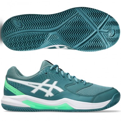 Asics Gel Dedicate 8 Padel misty pine white 2026 Padel Shoes